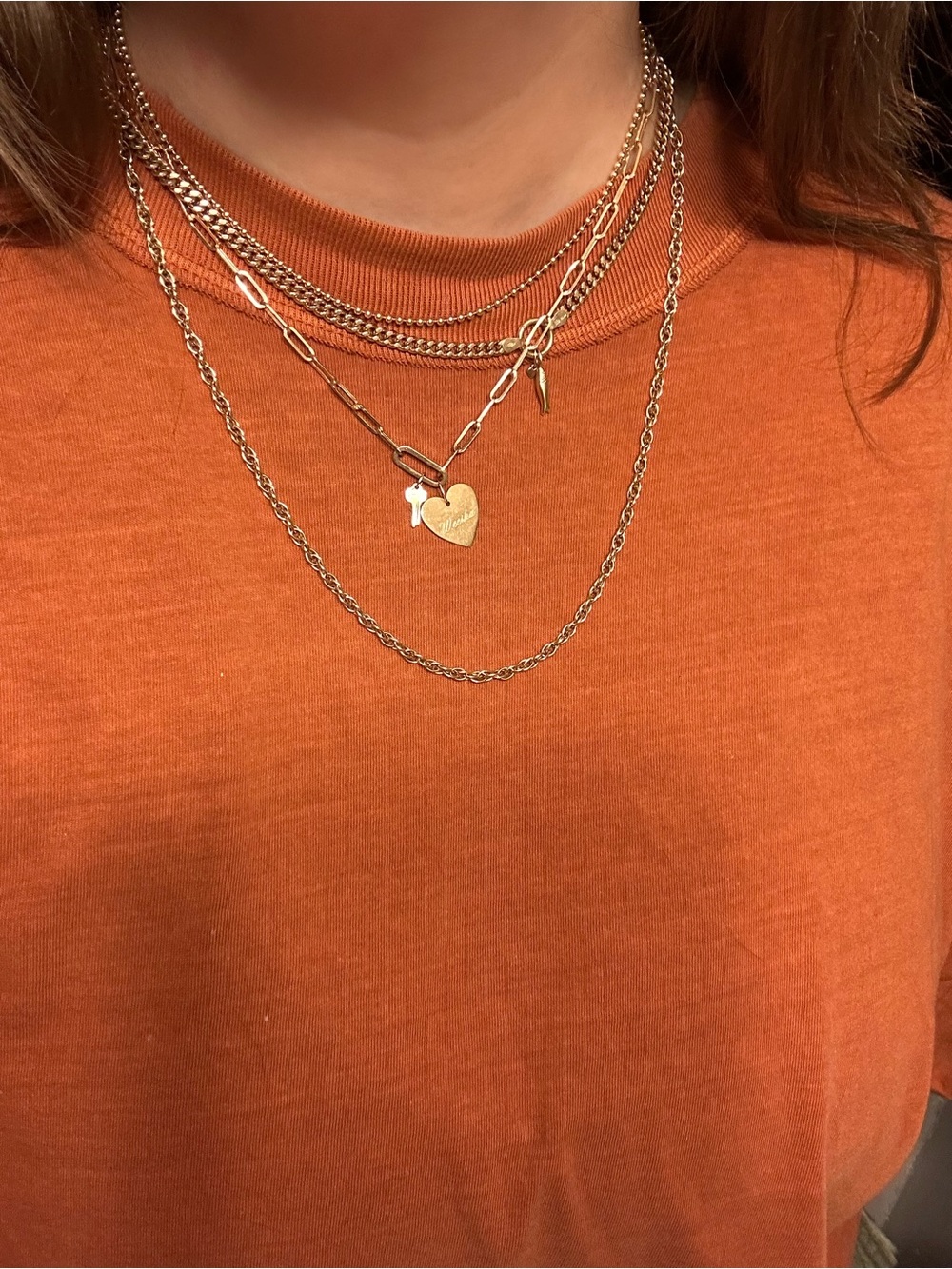 Catbird Memento Custom Gold Charm Holder Necklace Grand 1976 chain and Charm Con - Picture 12 of 13